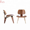 Japanese simple style walnut veneer solid wood dining chair furniture